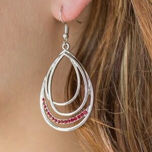 Earrings Bundle of Three Pairs of Quality Costume Silver See Photos & Read Below